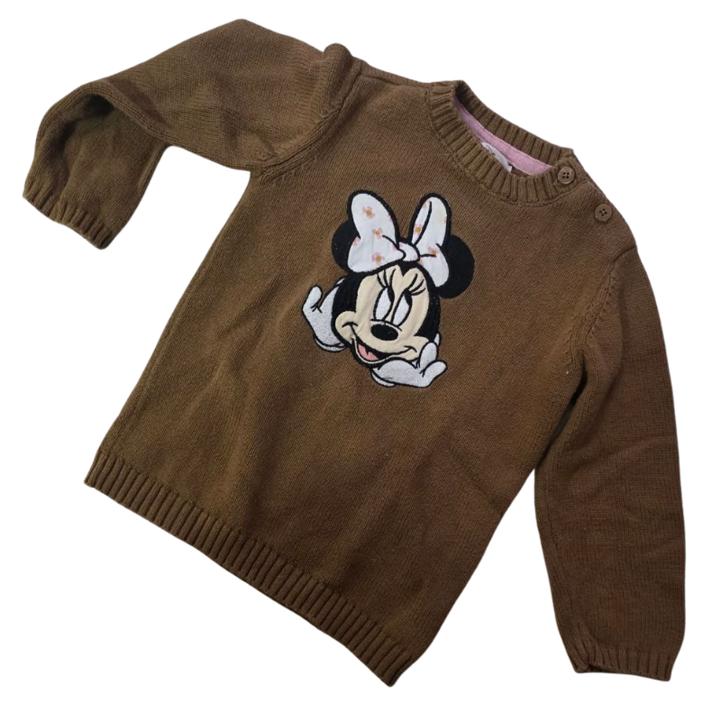 Disney Minnie Mouse džemper za devojčice – veličina 86