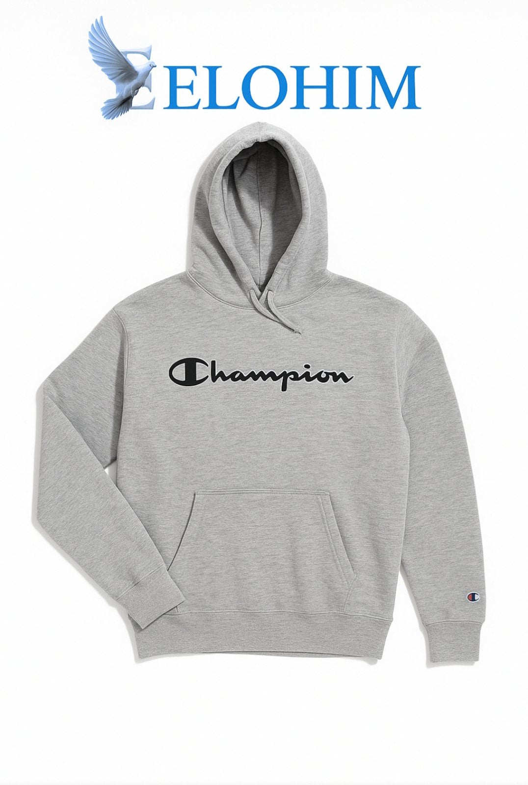 Champion muški duks sa kapuljačom – sivi