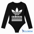 Adidas ženski bodi – crni sportski klasik